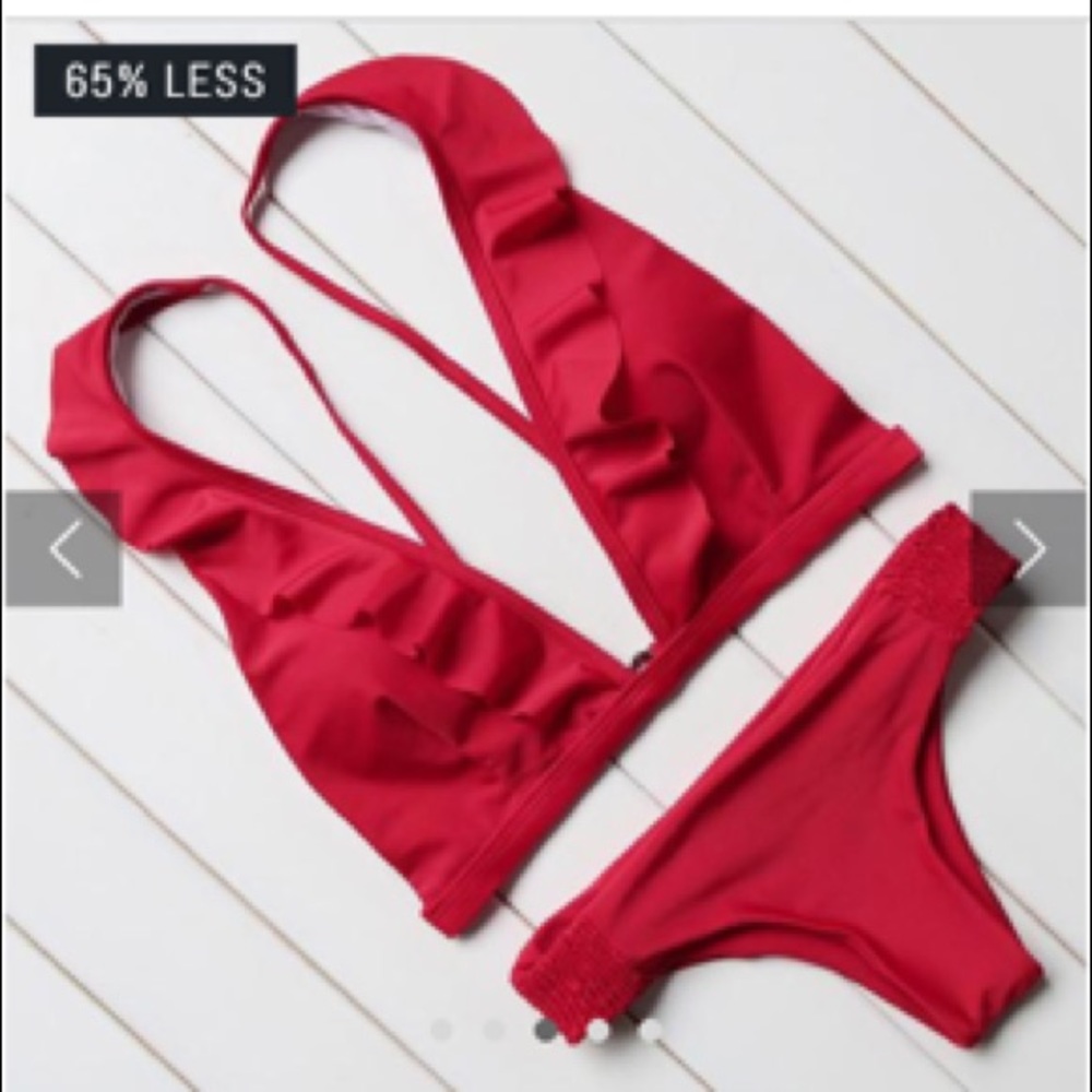 Red Swim Suit